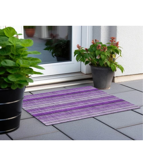 Chantille ACN543 Purple 1'8" x 2'6" Rug
