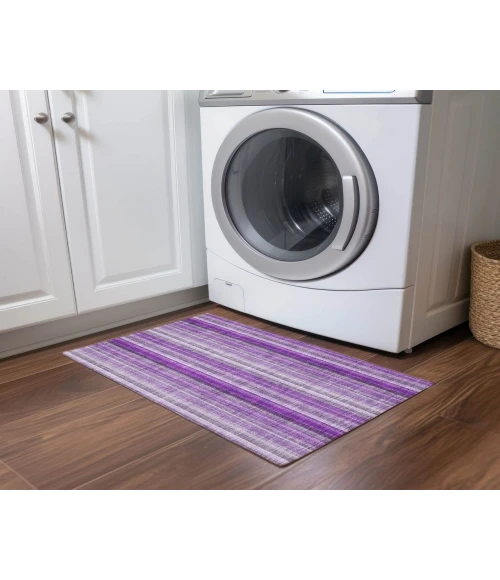 Chantille ACN543 Purple 1'8" x 2'6" Rug