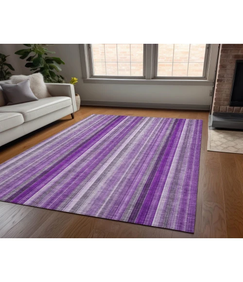 Chantille ACN543 Purple 3' x 5' Rug