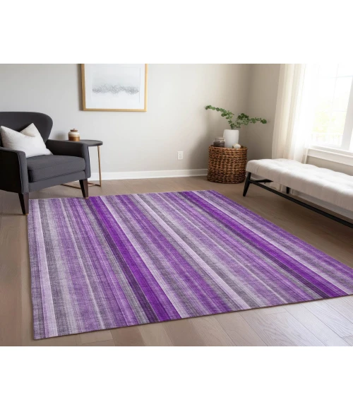 Chantille ACN543 Purple 3' x 5' Rug