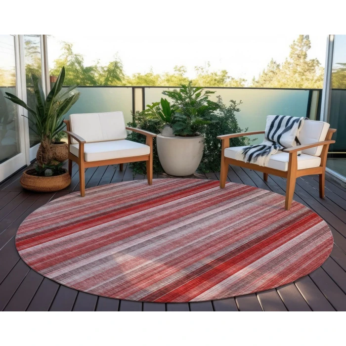 Chantille ACN543 Red 8' x 8' Rug
