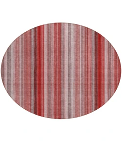 Addison Chantille ACN543 Red 8 ft. x 8 ft. Round Rug