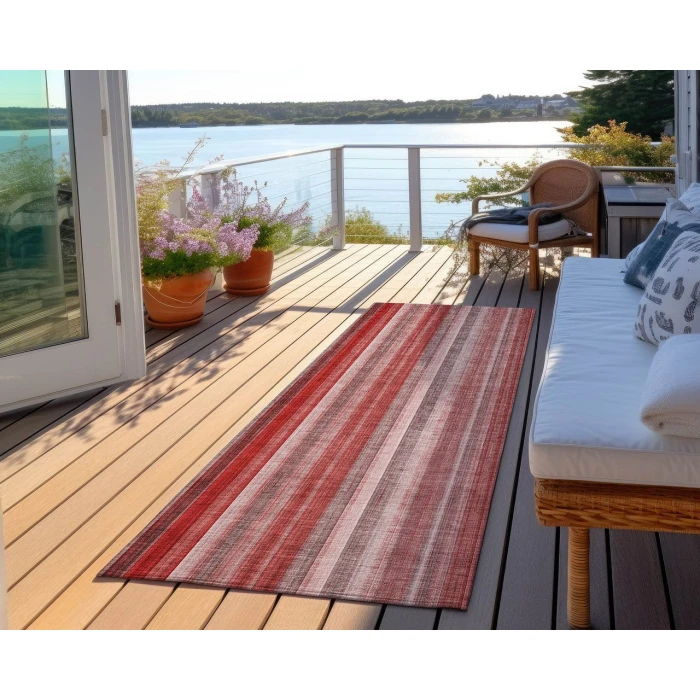 Chantille ACN543 Red 2'3" x 7'6" Rug