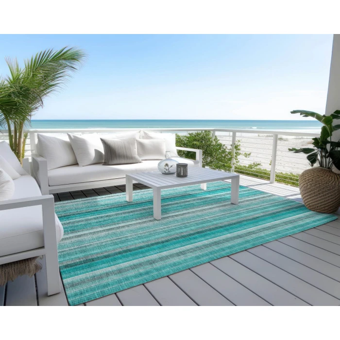 Chantille ACN543 Teal 8' x 10' Rug