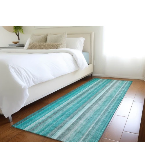 Chantille ACN543 Teal 2'3" x 7'6" Rug