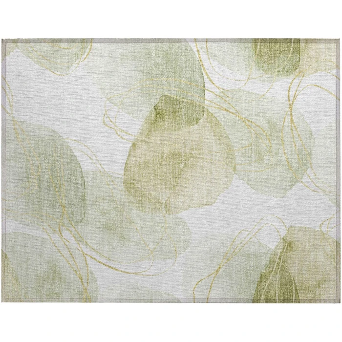 Chantille ACN544 Green 1'8" x 2'6" Rug