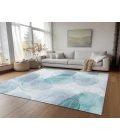 Chantille ACN544 Teal 9' x 12' Rug