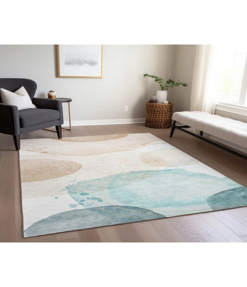 Chantille ACN546 Beige 5' x 7'6" Rug