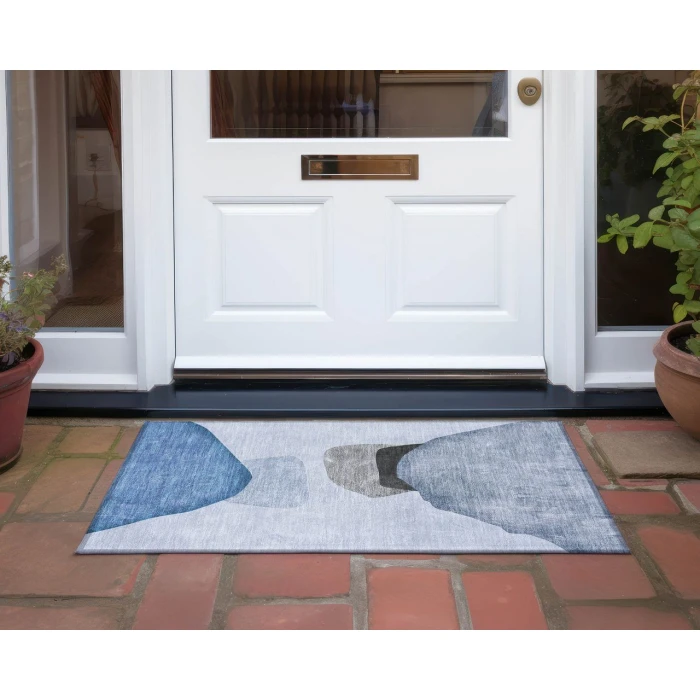 Chantille ACN547 Blue 1'8" x 2'6" Rug