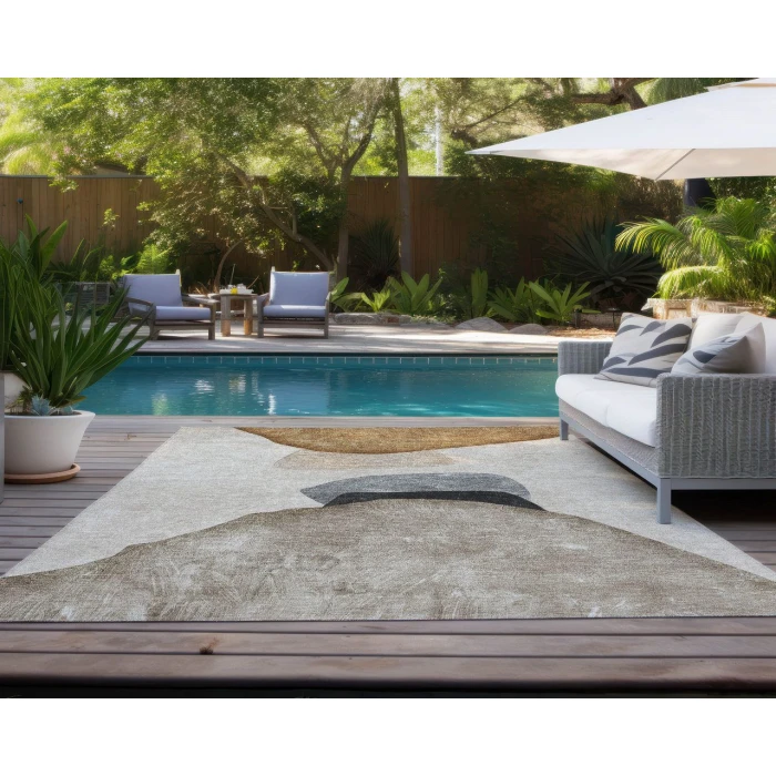 Chantille ACN547 Brown 10' x 14' Rug