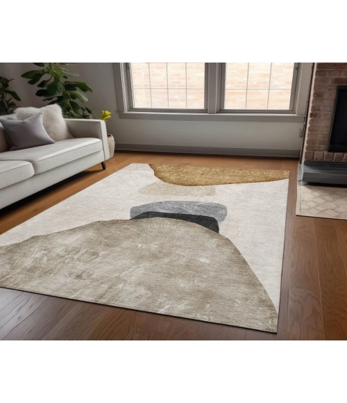 Chantille ACN547 Brown 10' x 14' Rug