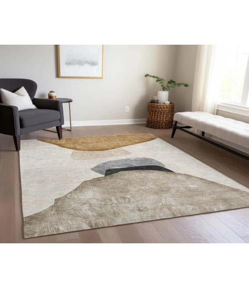 Chantille ACN547 Brown 10' x 14' Rug