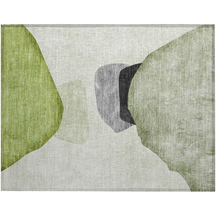 Chantille ACN547 Green 1'8" x 2'6" Rug