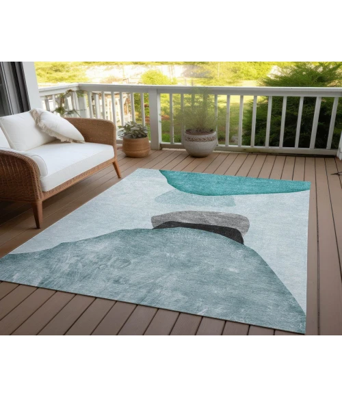 Chantille ACN547 Teal 3' x 5' Rug