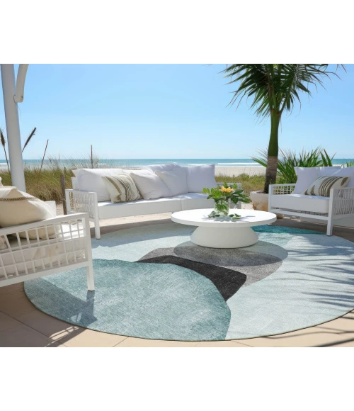 Chantille ACN547 Teal 8' x 8' Rug