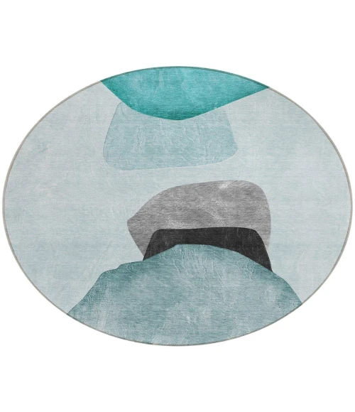 Chantille ACN547 Teal 8' x 8' Rug