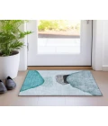 Chantille ACN547 Teal 1'8" x 2'6" Rug