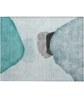 Chantille ACN547 Teal 1'8" x 2'6" Rug