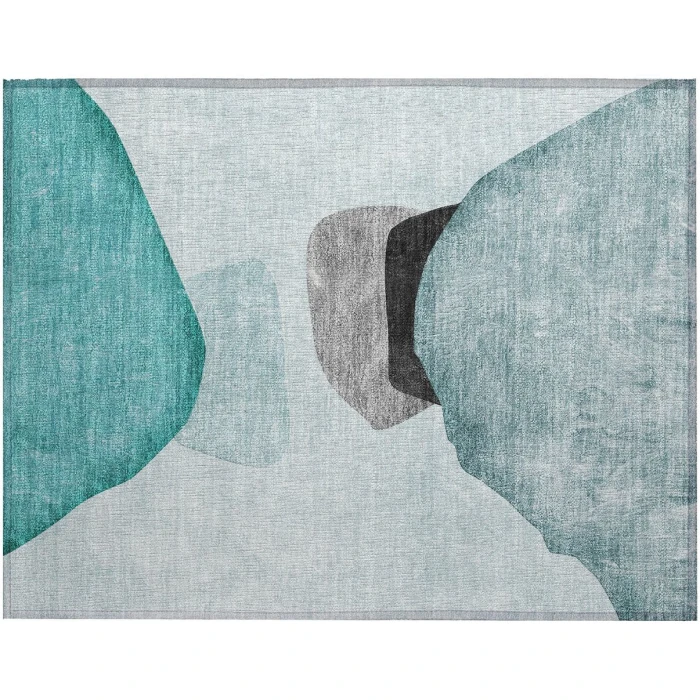 Chantille ACN547 Teal 1'8" x 2'6" Rug