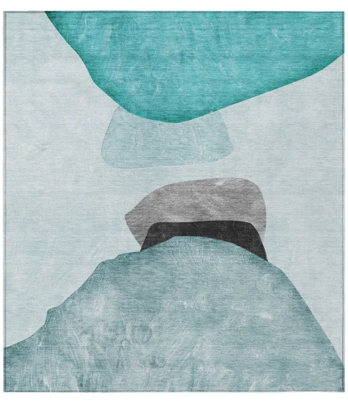 Chantille ACN547 Teal 3' x 5' Rug