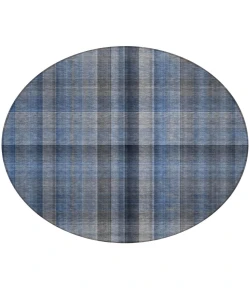 Addison Chantille ACN548 Blue 8 ft. x 8 ft. Round Rug