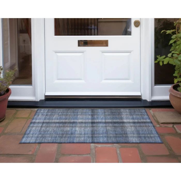 Chantille ACN548 Blue 1'8" x 2'6" Rug
