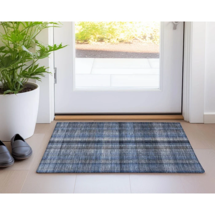 Chantille ACN548 Blue 1'8" x 2'6" Rug
