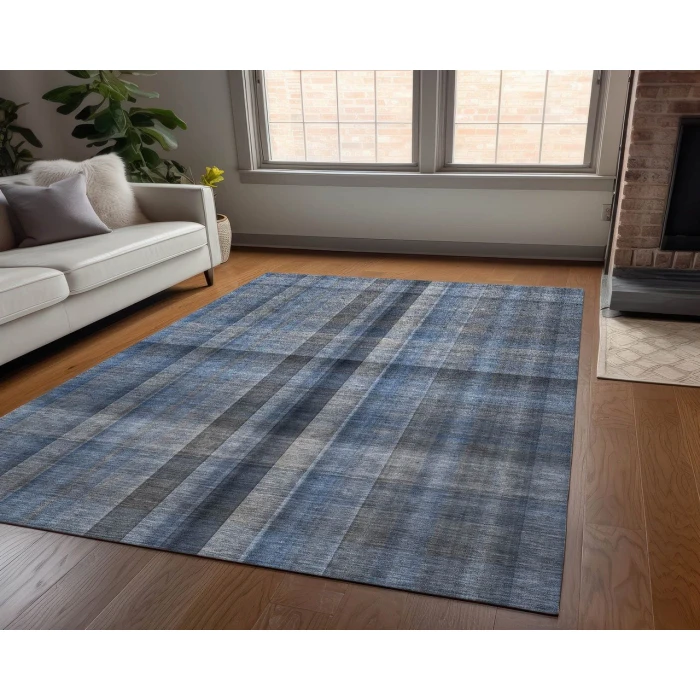 Chantille ACN548 Blue 3' x 5' Rug