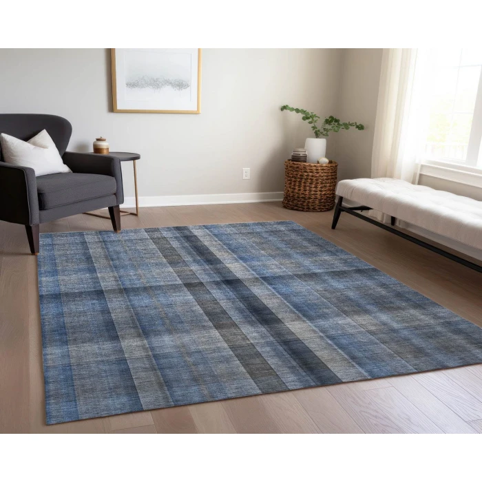 Chantille ACN548 Blue 3' x 5' Rug