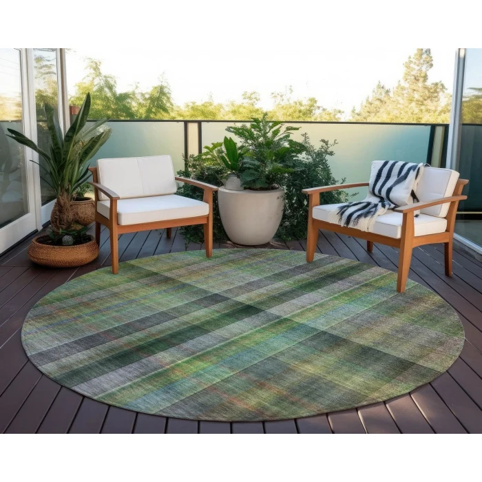 Chantille ACN548 Green 8' x 8' Rug