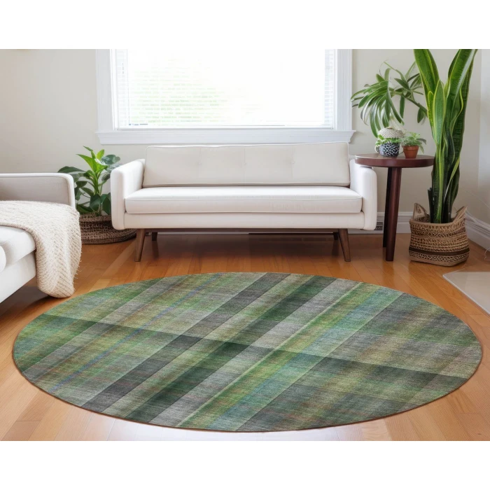 Chantille ACN548 Green 8' x 8' Rug