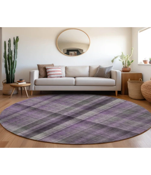Chantille ACN548 Purple 8' x 8' Rug