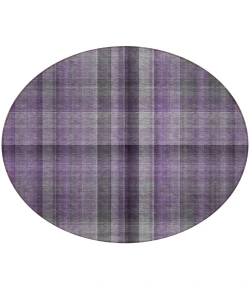 Addison Chantille ACN548 Purple 8 ft. x 8 ft. Round Rug