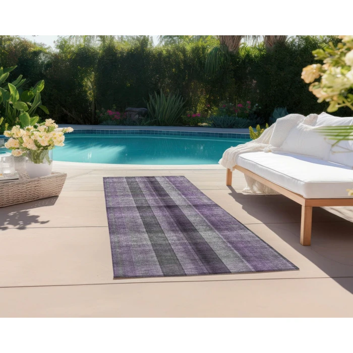 Chantille ACN548 Purple 2'3" x 7'6" Rug