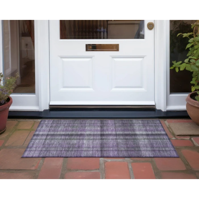 Chantille ACN548 Purple 1'8" x 2'6" Rug
