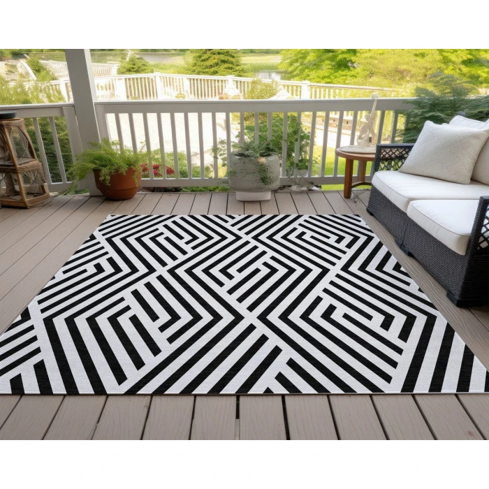 Chantille ACN550 Black 2'6" x 3'10" Rug