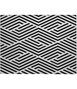 Addison Chantille ACN550 Black 1 ft. 8 in. x 2 ft. 6 in. Rectangle Rug