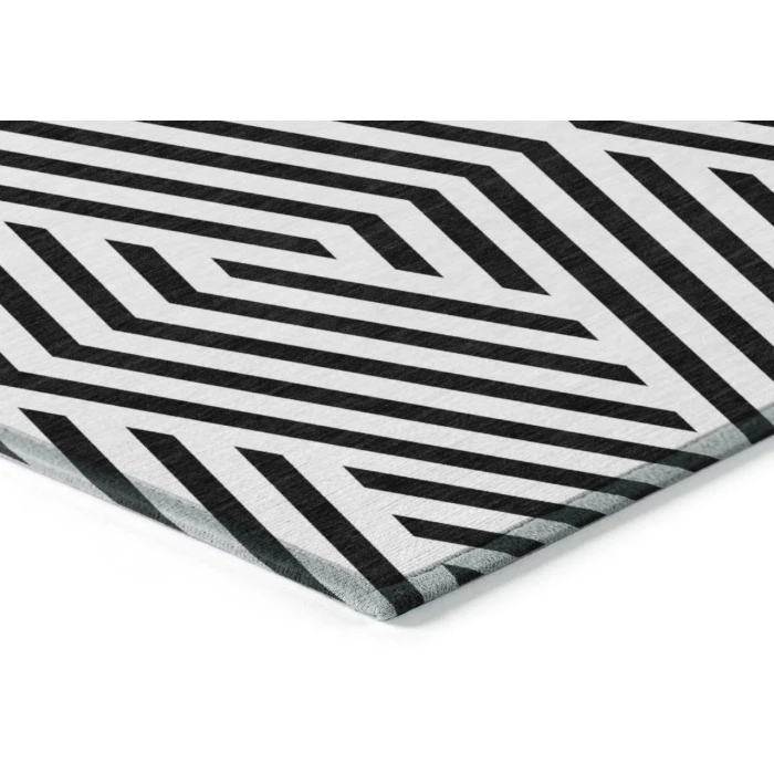 Chantille ACN550 Black 8' x 8' Rug