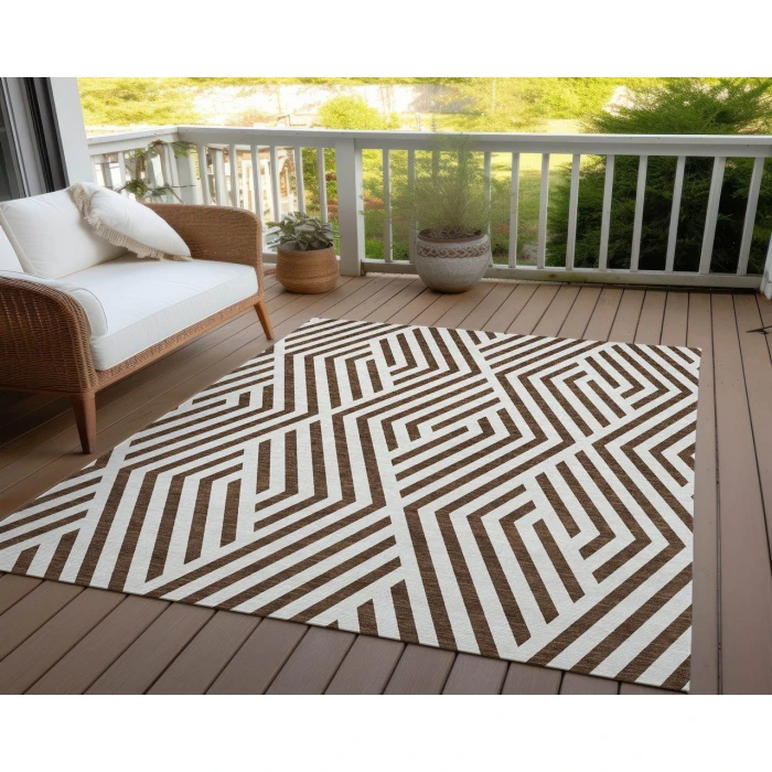 Chantille ACN550 Brown 9' x 12' Rug