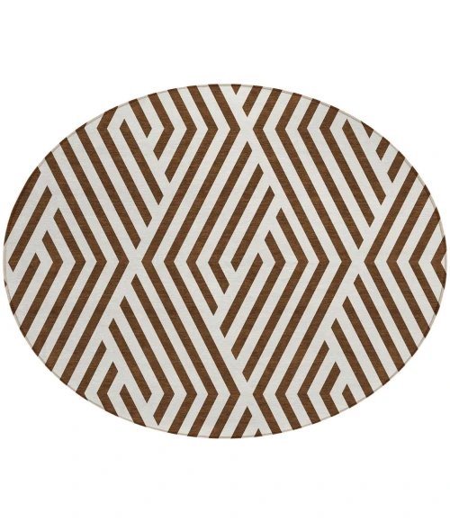 Chantille ACN550 Brown 8' x 8' Rug