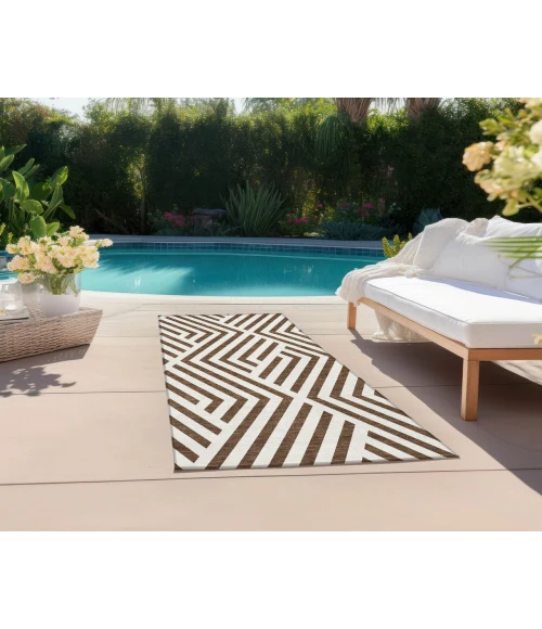 Chantille ACN550 Brown 2'3" x 7'6" Rug