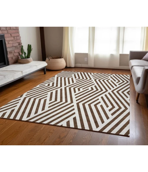 Chantille ACN550 Brown 8' x 10' Rug