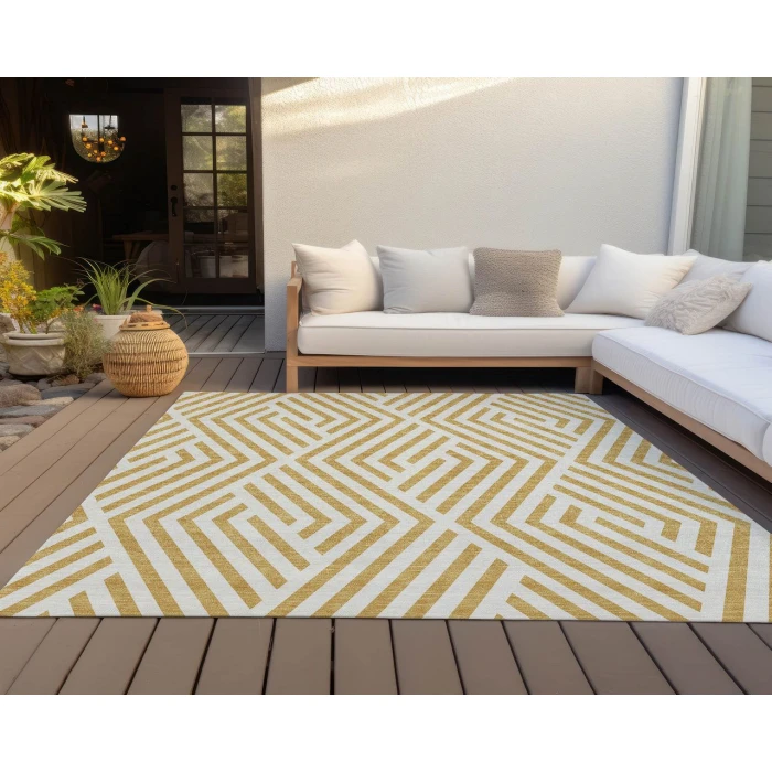 Chantille ACN550 Gold 9' x 12' Rug