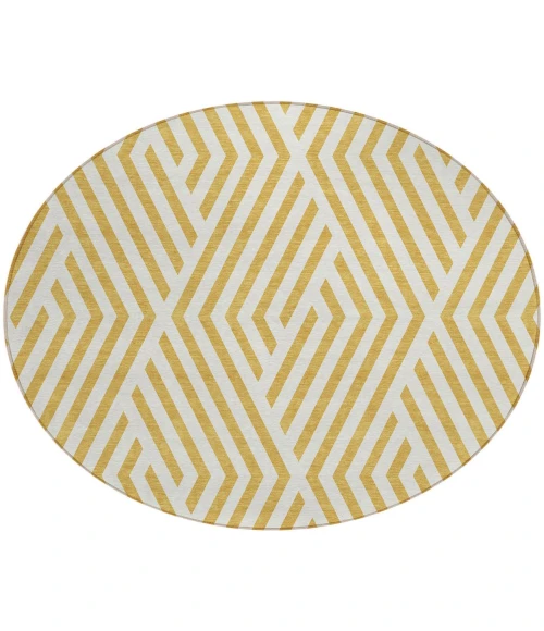 Chantille ACN550 Gold 8' x 8' Rug