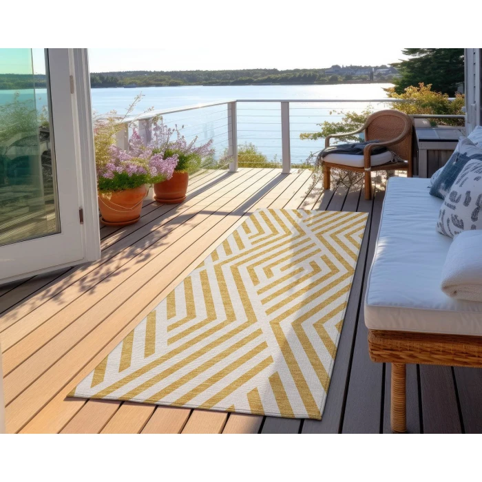 Chantille ACN550 Gold 2'3" x 7'6" Rug