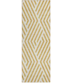Addison Chantille ACN550 Gold 2 ft. 3 in. x 7 ft. 6 in. Runner Rug