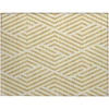 Addison Chantille ACN550 Gold 1 ft. 8 in. x 2 ft. 6 in. Rectangle Rug
