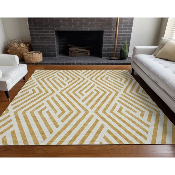 Chantille ACN550 Gold 9' x 12' Rug
