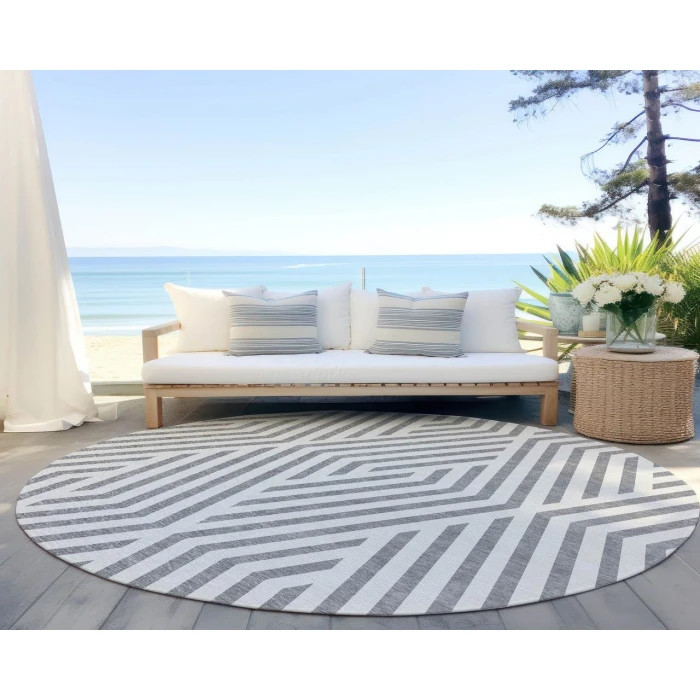 Chantille ACN550 Gray 8' x 8' Rug