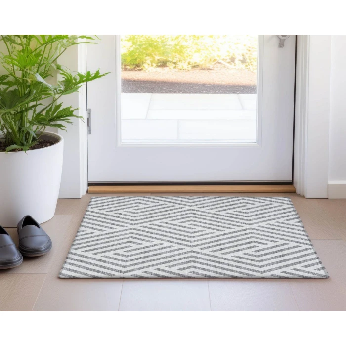 Chantille ACN550 Gray 1'8" x 2'6" Rug
